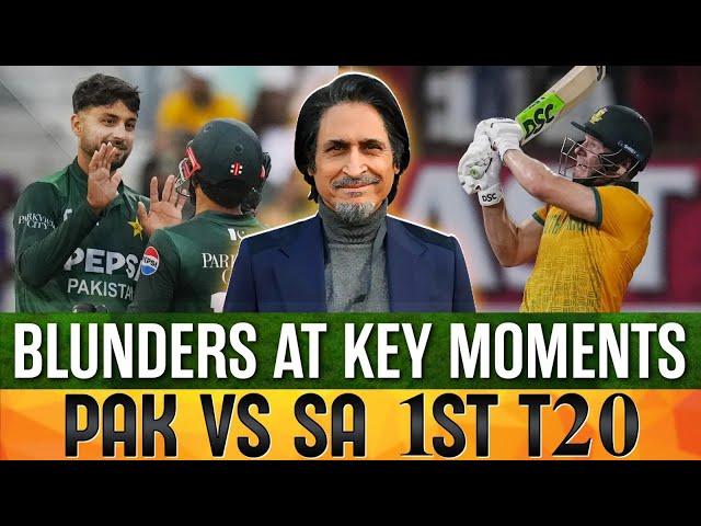 Blunders at Key Moments | PAK Vs SA 1st T20i | Ramiz Speaks