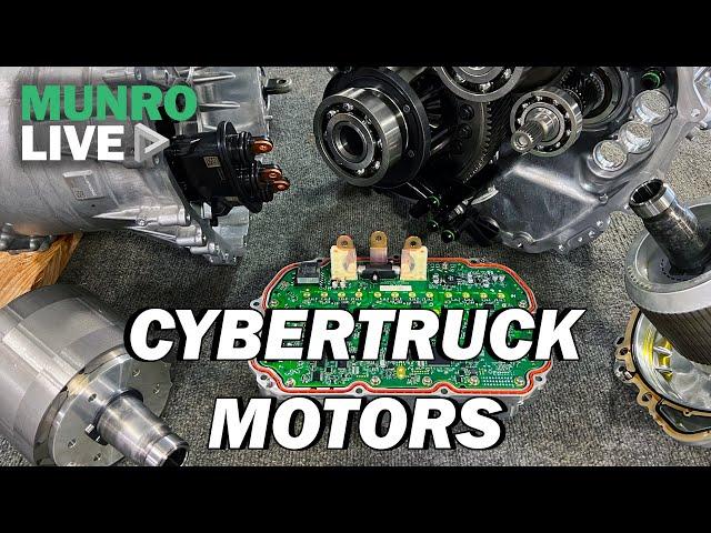 Tesla Cybertruck 845-HP "Cyberbeast" Motors!