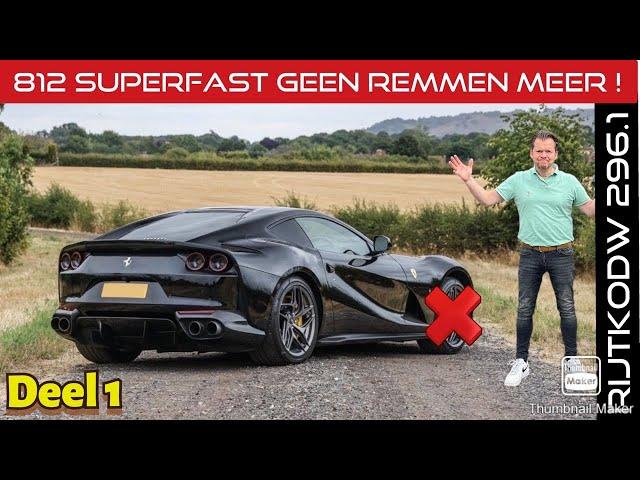 Aanrijding SQ8 niet overleefd! | Ferrari 812 Superfast zonder remmen | Losgeslagen as RS6