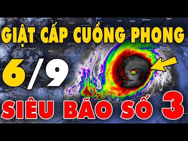  TIN BÃO KHẨN CẤP: Siêu bão số 3 giật cấp cuồng phong cực kỳ khốc liệt, di dời dân khẩn cấp