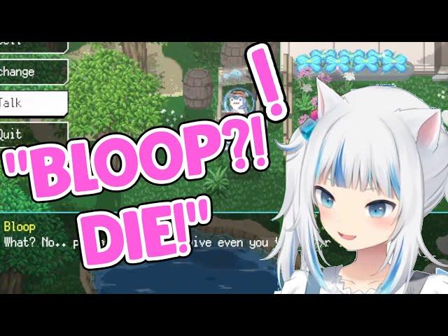 Gura Finds Bloop In HoloCure... Or Did Bloop Find Her?! [HOLOLIVE EN]