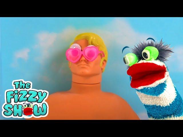 Fizzy Explores What's Inside Squishies With Stretch Armstrong