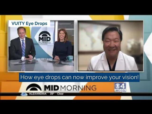 VUITY Corrective Eye Drops - Dr. Chu on the morning news