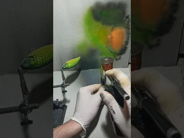 perch paint #diy #lure #fishing #handmade #wobbler