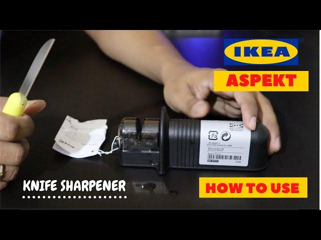 IKEA ASPEKT Knife Sharpener | How To Use