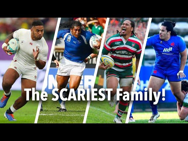 THE SCARIEST FAMILY IN RUGBY | Tuilagi's Biggest Hits and Tackles