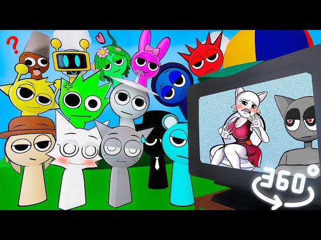 360° Incredibox Sprunki | ALL SPRUNKI react Incredibox Sprunki meme