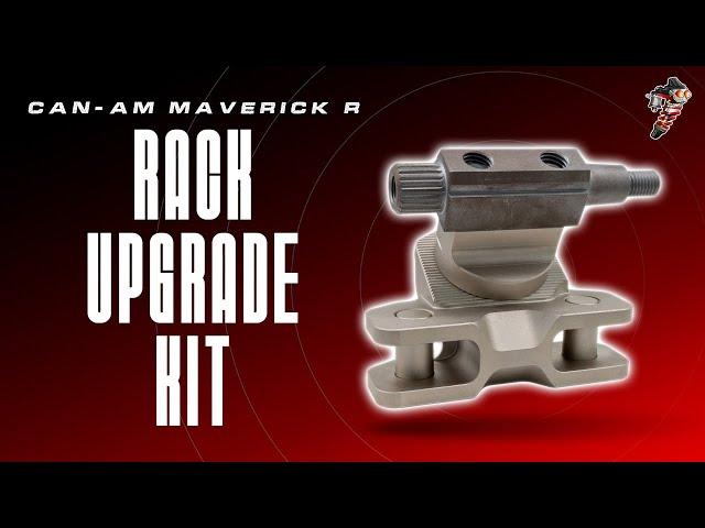 Can-Am Maverick R | Rack Upgrade Kit | Install Video