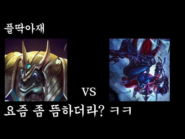 자주 보고 싶은 그녀 ㅋ(나서스vs베인)[플딱아재 나서스]