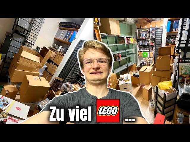 LEGO YouTuber versucht sein Leben in den Griff zu bekommen: XXL Lager Umbau!