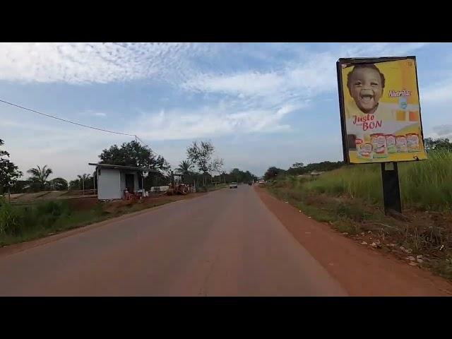 République de Guinée (Guinée Conakry)  Route Boffa vers Boké Gopro / Guinea Road Boffa to Boké