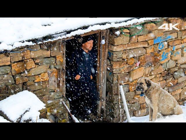 Shepherding on a Deserted and Snowy Day | Documentary