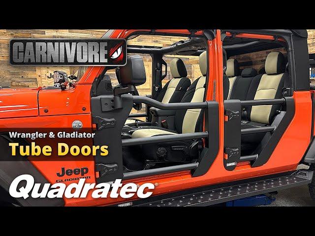 Carnivore Tube Doors for Jeep Wrangler JK, JL & Gladiator JT