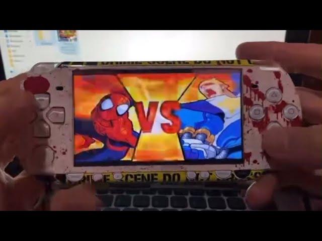 Instalando Un Juego de PS1 y jugándolo. Marvel vs Capcom