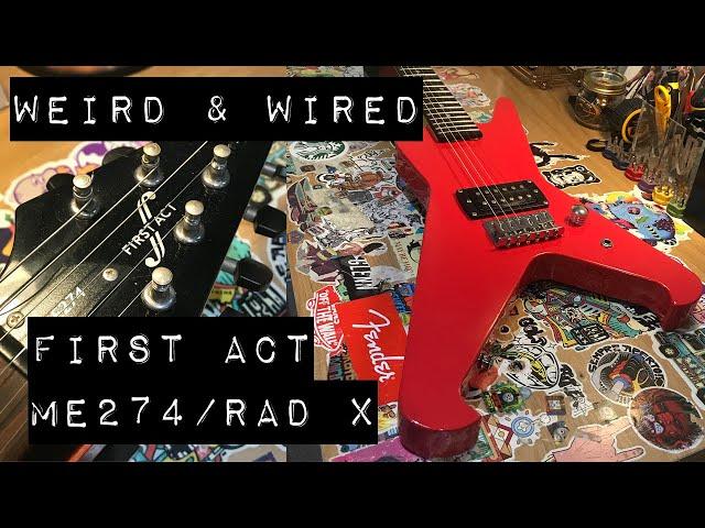 First Act ME274/'Rad X' mini guitar