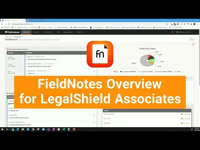 FieldNotes Ai: LegalShield Overview