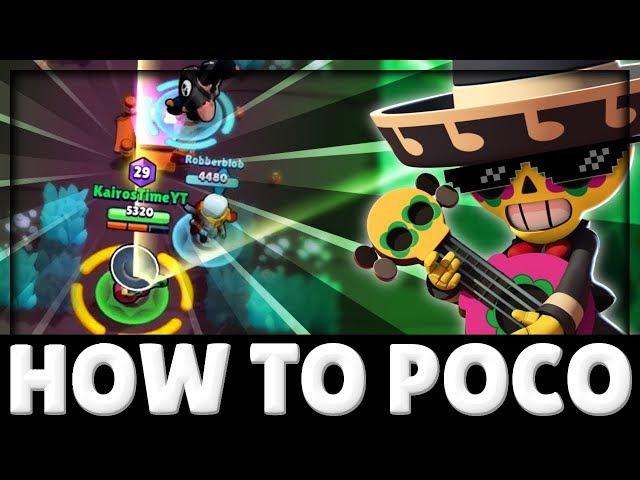 How to Use & Counter Poco! | Carries Gems Like a Boss! | Poco Tech | Brawl Stars Guide