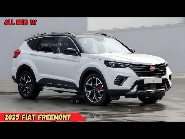 First Look: The 2025 Fiat Freemont - A Stunning Redesign with Unexpected Features