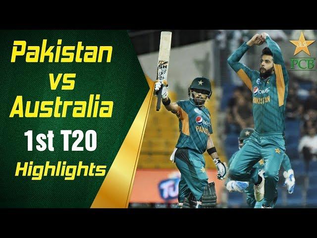 Pakistan Vs Australia 2018 | 1st T20I | Highlights | PCB