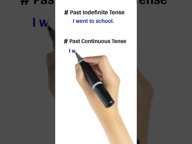 Tense/All Tense / Past Indefinite Tense /Past Continuous Tense / Present Prefect tense #shorts