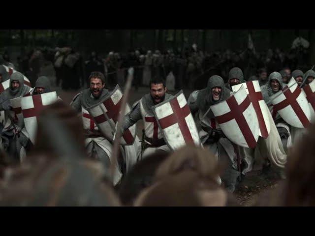 Tempelritter verteidigen Juden gegen Söldner | Knightfall Staffel 1 (Deutsch/HD)