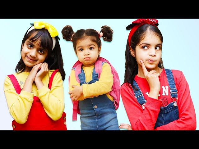 Katy Cutie and Ashu wants to learn good behavior with sisters & friends