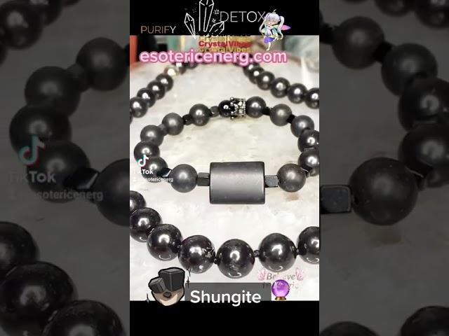 Shungite Jewelry. shop at https://esotericenerg.com/