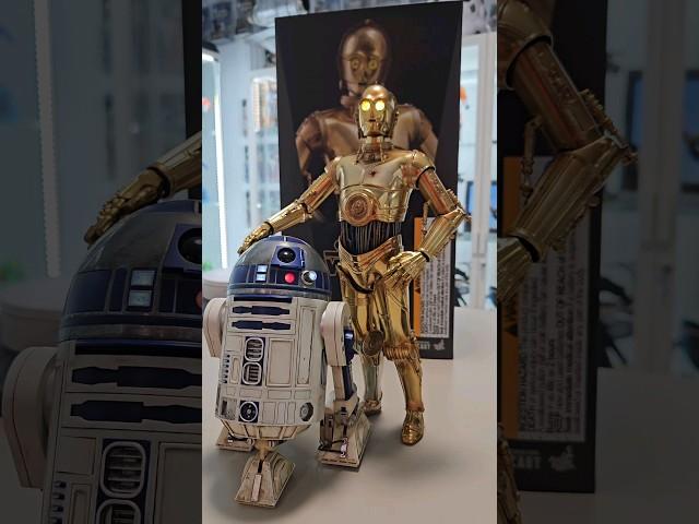 Hot Toys R2D2 And C3PO. Star Wars Collection. #starwars #hottoys #actionfigures