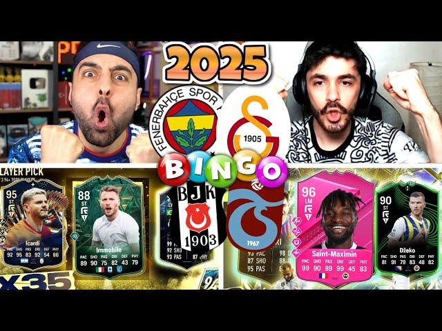 2024/25 SÜPER LİG CHALLENGE ! FUT DRAFT BİNGO KAPIŞMASI 2024 EA FC !