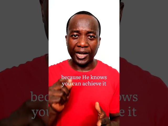 God gave you that dream because He knows you can achieve it. So, keep going.