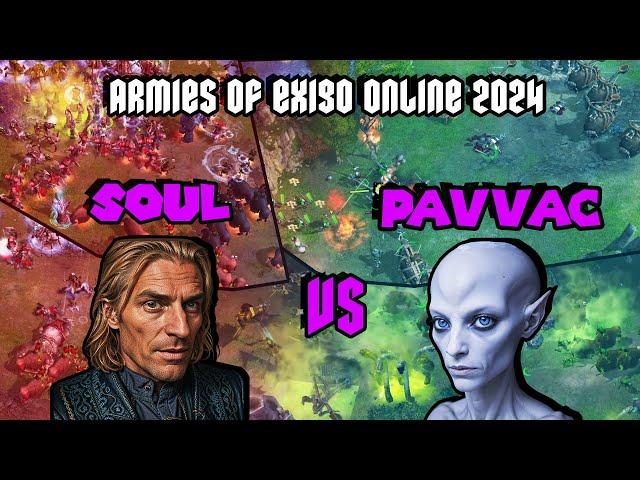 Armies of Exigo | RTS Online | PvP - PAVVAC vs SoulsKeeper [EP.05] 2025