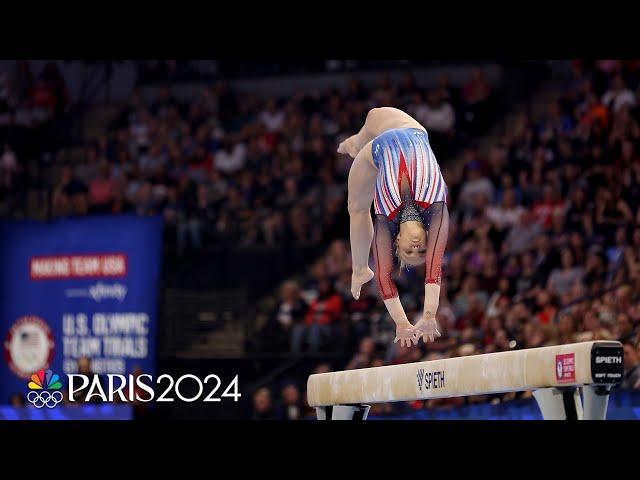 Jade Carey makes it look EFFORTLESS to earn second Olympics berth | NBC Sports