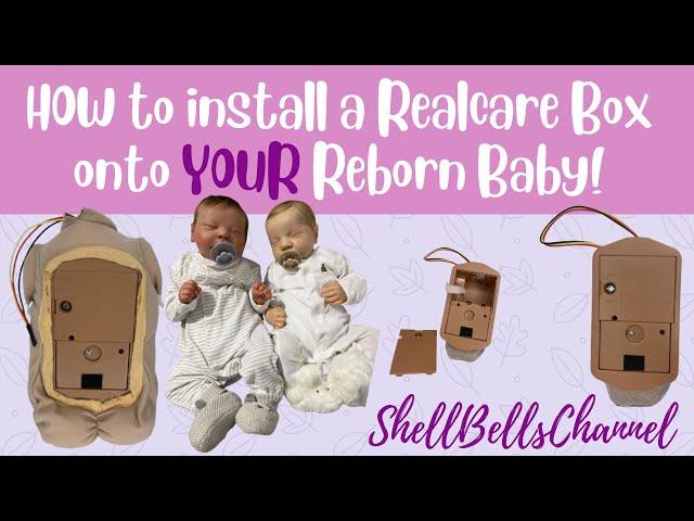 How to Install Realcare Box into a Reborn Baby Doll!!