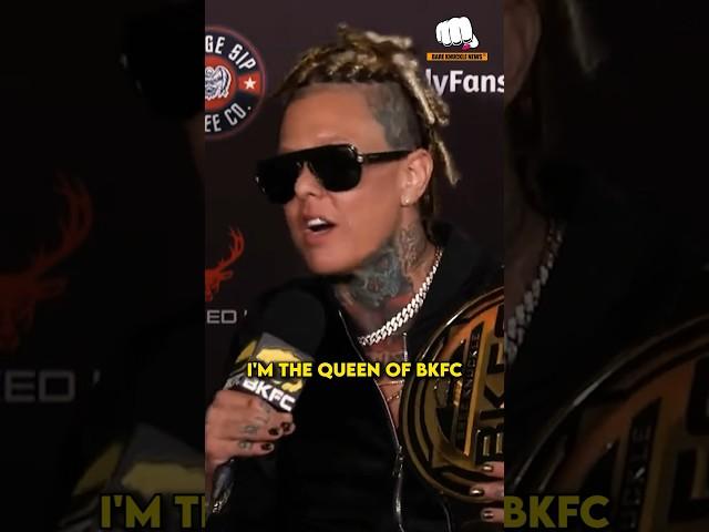 Christine 'Misfit' Ferea: Ringside Insights as BKFC's Reigning Queen of Violence at #BKFC61!