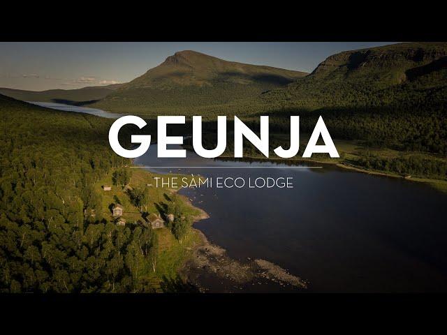 Geunja, a sámi eco lodge in Swedish Lapland