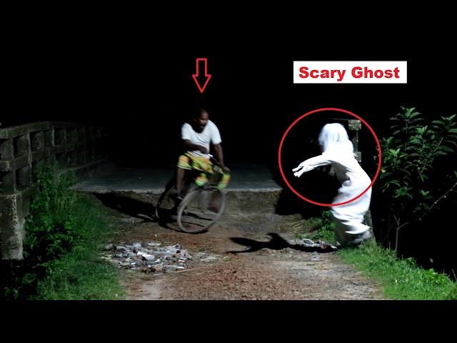 Ghost Attack Prank at Night | Best Scary Prank By Bidik Prank