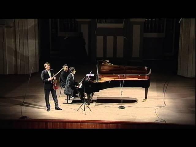 Poulenc violin sonata, Nikita Boriso-Glebsky, Kasparas Uinskas