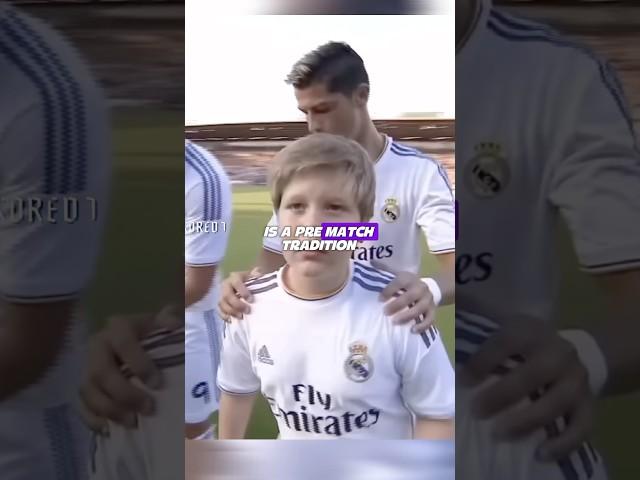 Why Footballers Walk Out With A Child 