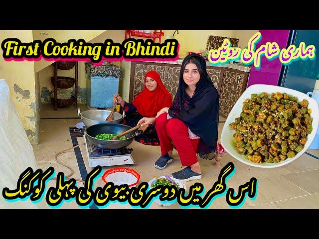 Meri Dosri Wife Nay Aaj Pehli Bar Cooking Ki| Hamari Sham Ki Routine | First Cooking 