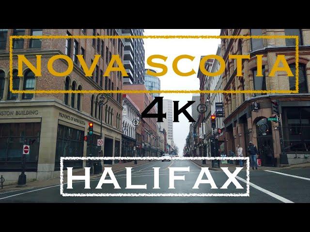 Driving in Halifax,Nova Scotia 4K