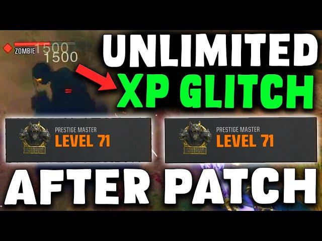 NEW SOLO UNLIMITED XP GLITCH AFTER PATCH! EASY NEBULA CAMO! BLACK OPS 6 GLITCH!