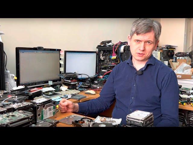 Почему после вскрытия диска восстановление данных стоит дороже?