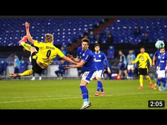 Erling Haaland vs Schalke (20/02/2021) HD 1080i