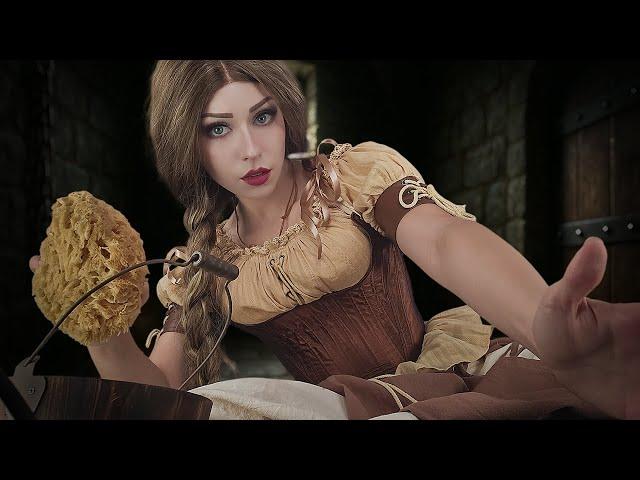 Healer takes care of you in a dungeon | ASMR Roleplay