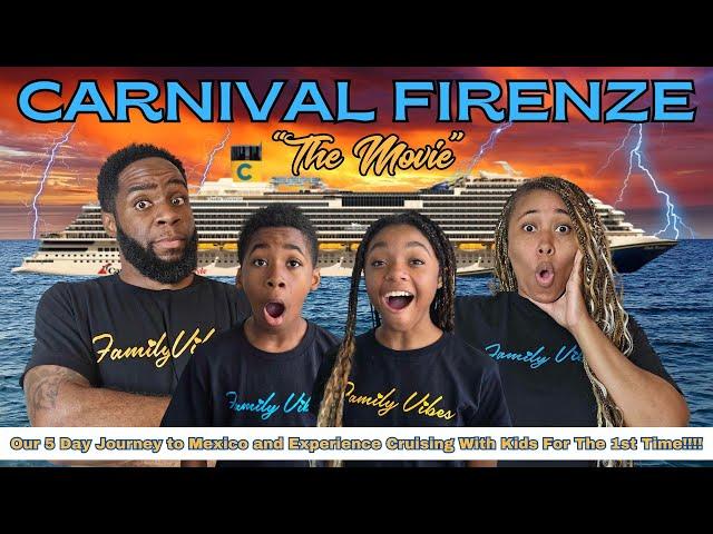 What a 5 Day CARNIVAL FIRENZE CRUISE looks like! FULL MOVIE: Carnival Firenze 2024