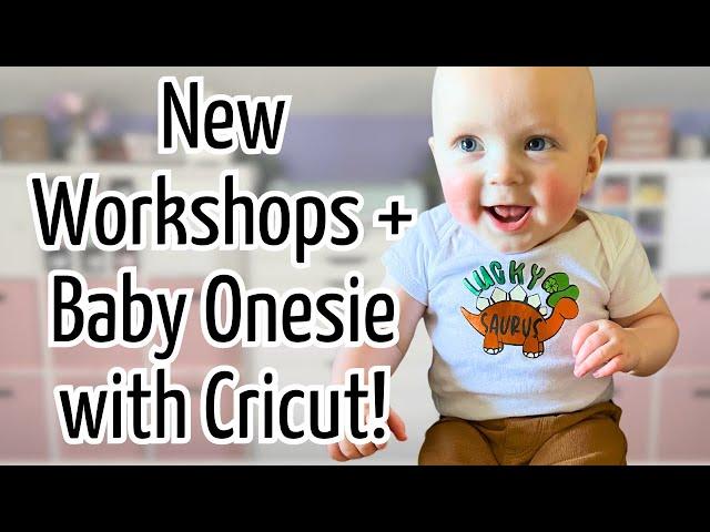 DIY Alex Workshops + St. Patrick’s Day Cricut Onesie with HTV