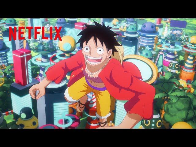 Straw Hats Arrive at Egghead Island! | One Piece | Clip | Netflix Anime