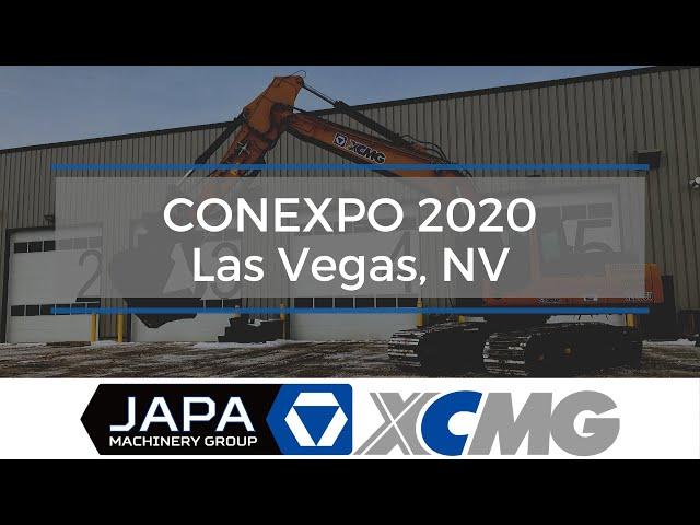 CONEXPO 2020 pt 1.| JAPA Machinery Group | Heavy Duty Equipment Rentals & Sales | 780-962-5272