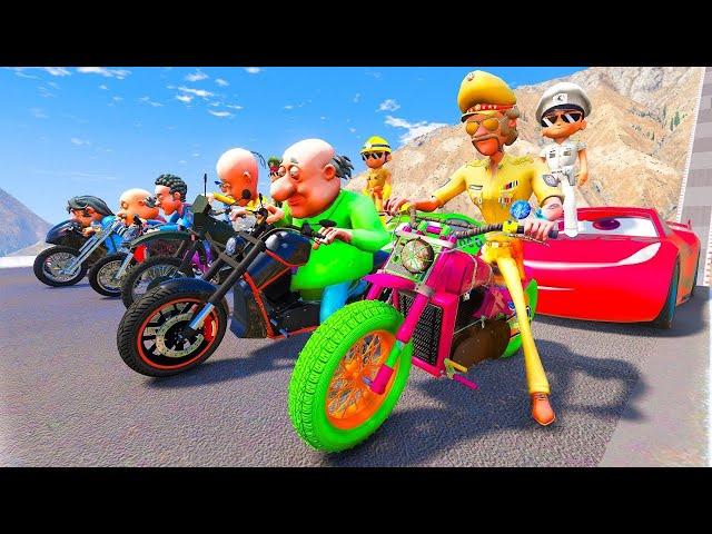 Motu Patlu Impossible Parkour Ramp Challenge In Gta 5