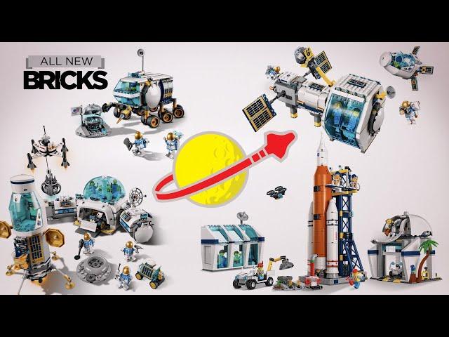 Lego City NASA Inspired Space Compilation of All Sets